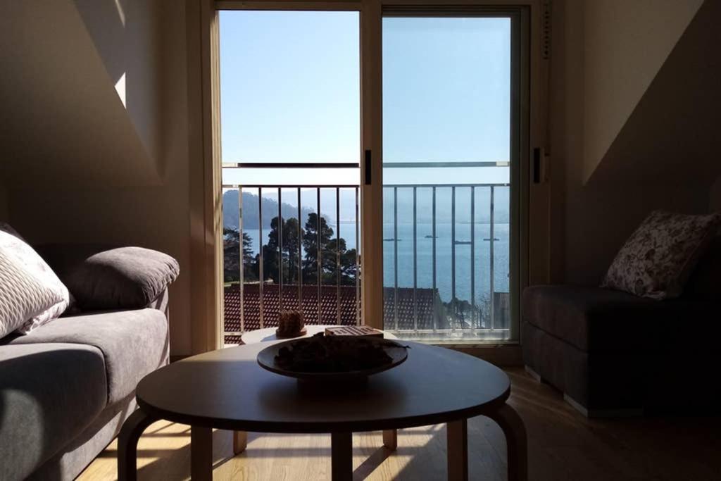 Apartamento Aldara A Escasos Metros De La Playa Samieira Екстериор снимка